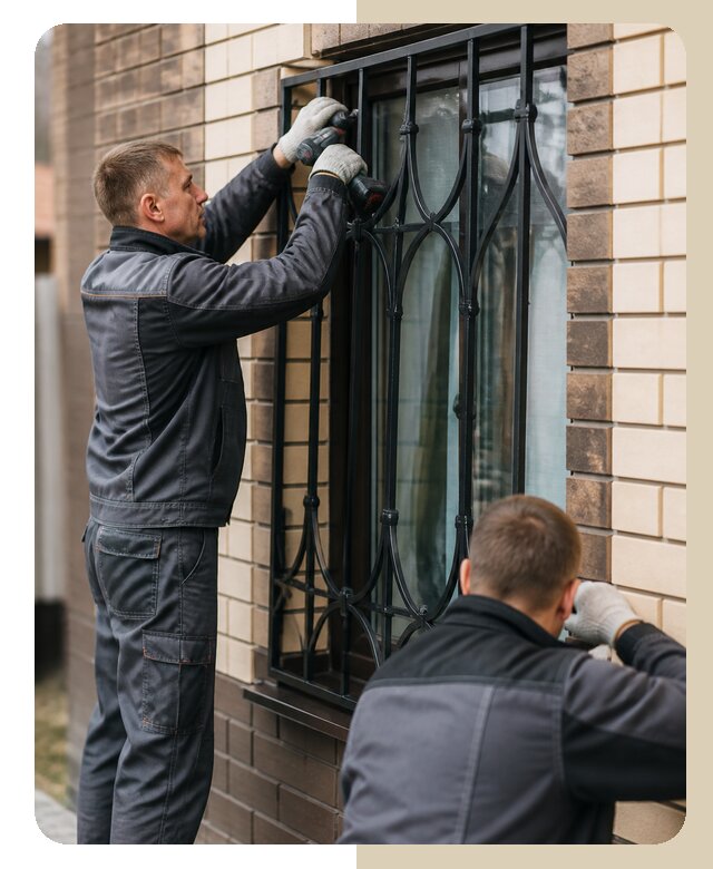Установка решеток в дом в Старой Руссе по цене от 3567 р. | ДвериЛегко-Срс